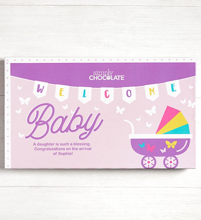 Welcome Baby Chocolates -It's a Girl  45 ct  - l LB